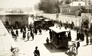 حرکت اولین قطار از ایستگاه راه آهن تهران (عکس)