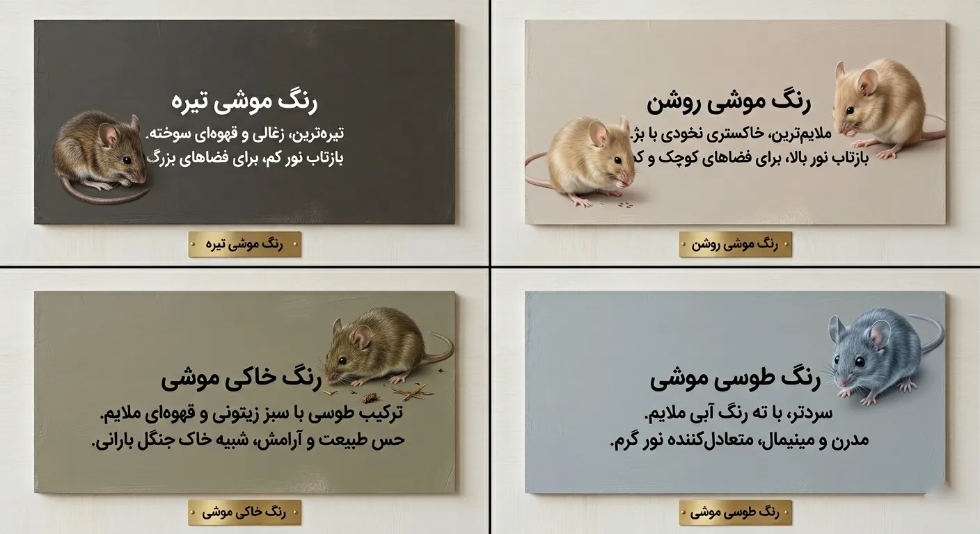 رنگ موشی رنگ موشی