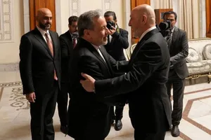 دیدار عراقچی وزیر امور خارجه ایران با نزار آمیدی رئیس جمهور عراق