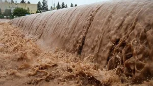 سیل در «لیمنوس» یونان