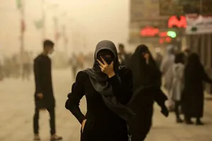 هوای تهران در وضعیت قرمز