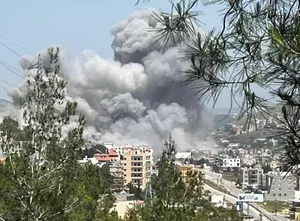 موج گسترده حملات اسرائیل به جنوب لبنان