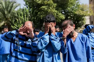دستگیری باند ۱۱ نفره سارقان گوشی تلفن همراه و گردنبند در شهرستان ری