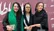 آزیتا حاجیان در کنار دخترانش مهراوه و ملیکا شریفی‌نیا در اکران خصوصی «کافه سلطان»