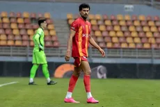 سوپرگل رامین رضاییان در تمرینات فولاد