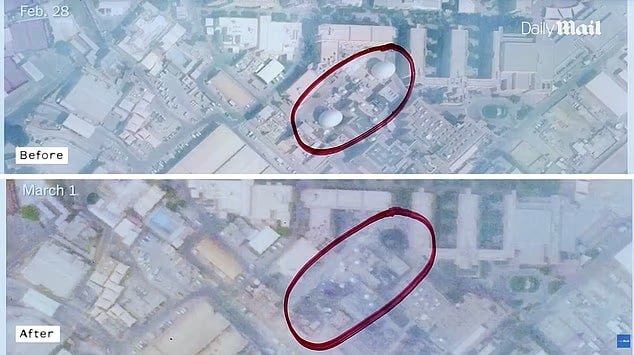 تصاویر ماهوارهای حملات پهپادی ایران به پایگاههای آمریکا گزارش دیلی میل از تصاویر ماهوارهای حملات پهپادی ایران به پایگاههای آمریکا