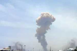 برخورد پهپاد روسی جرن ۵ به گذرگاه مرزی اوکراین