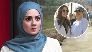 بیتا سحرخیز، بازیگر «ماه و پلنگ» در کنار مریم بحرالعلومی و سامان صفاری (+عکس)