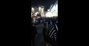 درگیری شدید و عجیب دو هیئت عزاداری در حرم امام رضا!