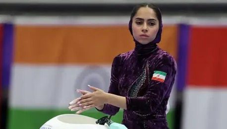 نخستین زن ژیمناست ایران پس از انقلاب، سیزدهم بازی‌های آسیایی شد