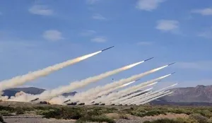 موج جدید حملات موشکی و پهپادی حزب‌الله به اراضی اشغالی