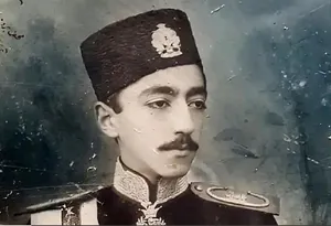عکس یادگاری فرزندان آخرین ولیعهد قاجار و نوه های محمدعلی شاه