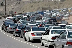 ممنوعیت تردد در محور چالوس و ترافیک نیمه‌سنگین در جاده‌های کشور