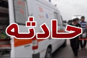 تصادف اتوبوس با تریلی و حریق اتوبوس در محور آرین‌شهر ـ بیرجند خراسان جنوبی/ 9 کشته و 5 مصدوم