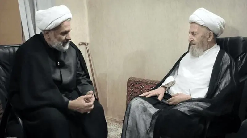 تصاویری جدید از حسین طائب در قم 3