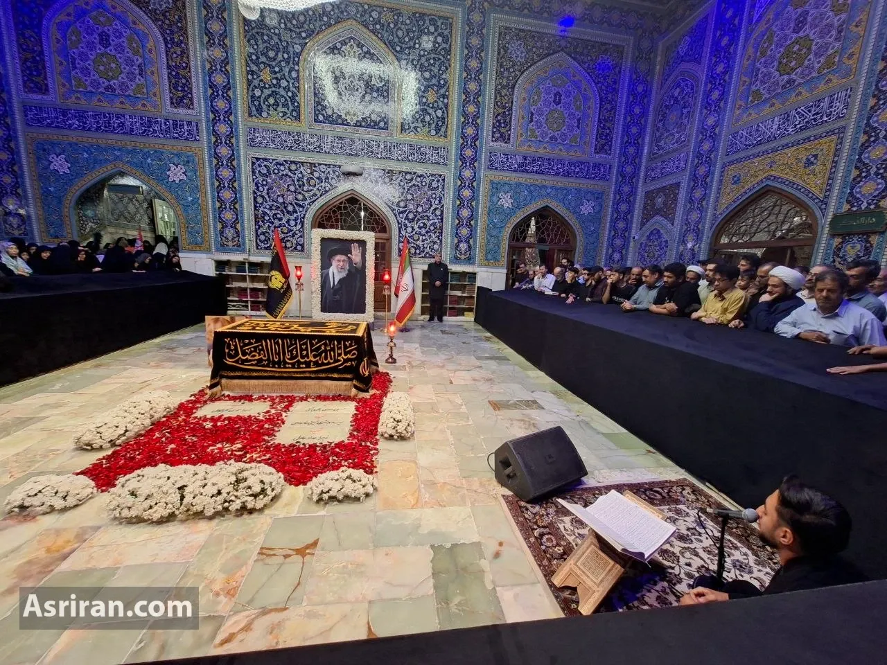 باز شدن دارالذکر به روی زائران رهبر شهید 3