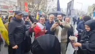 راهپیمایی متفاوت پزشکیان در روز قدس تهران
