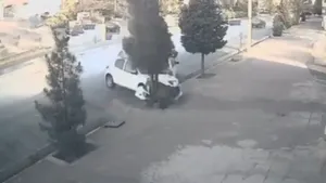 نجات معجزه‌آسای یک زن از سانحه رانندگی در شیراز (فیلم)