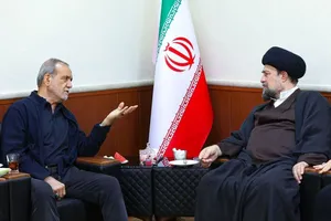 دیدار پزشکیان با سید حسن خمینی