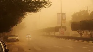 هشدار نارنجی هواشناسی خوزستان؛ توده گرد و خاک در راه است