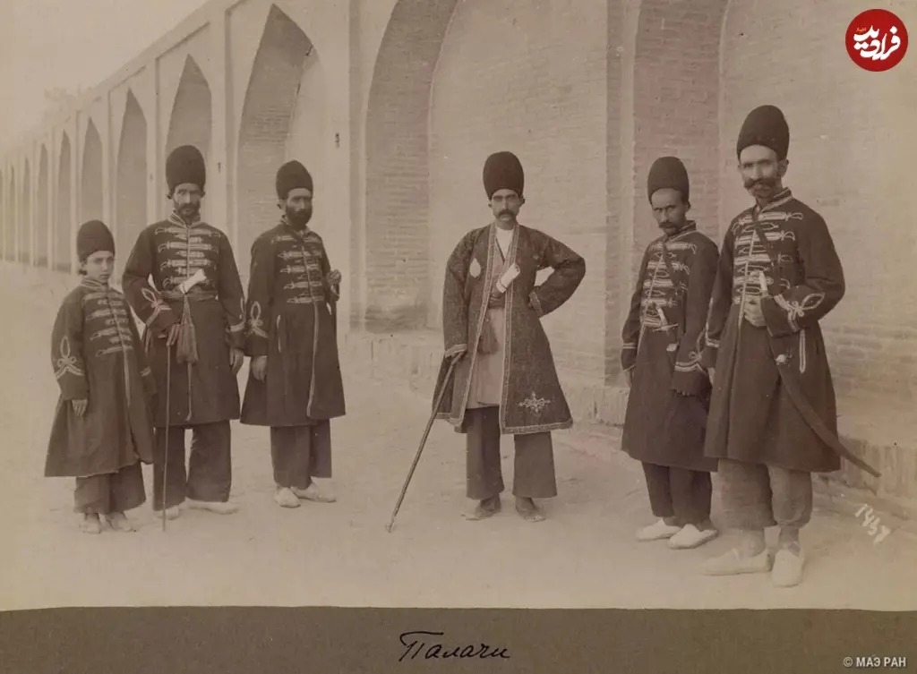 عکس یادگاری «جلادها» در دوران ناصرالدین شاه