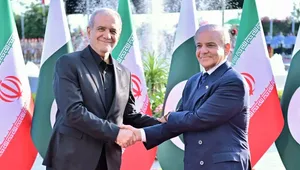 جمله فارسی نخست‌وزیر پاکستان خطاب به پزشکیان: غم شما غم ماست
