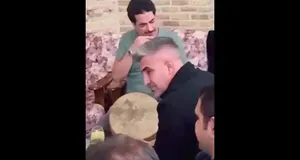 اجرای زنده سجاد محمدی در حضور همایون شجریان