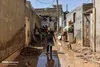امداد رسانی به سیل زدگان محله سعدی شیراز