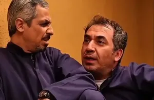 مهران غفوریان و صحنه‌های خنده‌دار پشت صحنه (فیلم)