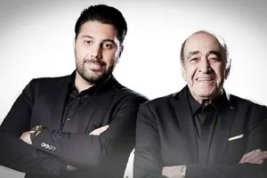 آواز احسان خواجه‌امیری در بدرقه پدر