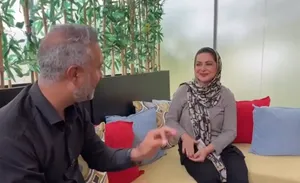 دکوراسیون لاکچری منزل کمند امیرسلیمانی (فیلم)