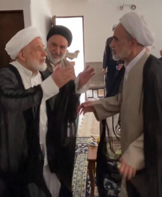 دیدار مهدی کروبی با اعضای مجمع مدرسین حوزه (عکس)