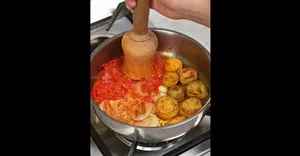 یک غذای خوشمزه و متفاوت با بادمجان