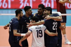 والیبال ایران راهی نیمه نهایی شد