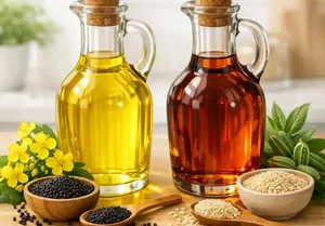 بهترین روغن خوراکی برای سلامتی: کلزا یا کنجد؟