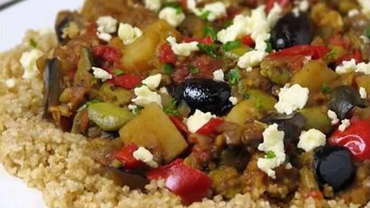 خوراک باقلا و بادمجان یونانی خوراک باقلا و بادمجان یونانی